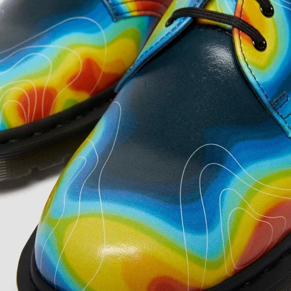 1461 Genix Nappa Leather Doc Martens Dr. Martens (US Men's 7/Women's 8) Shoes - Picture 5 of 10